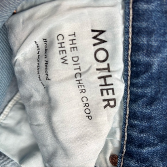 MOTHER Relaxed Fit Blue Jeans - Picture 7 of 9